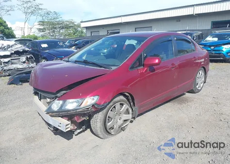 2009 Honda Civic Lx из США, поврежденный, VIN 19XFA16559E000967